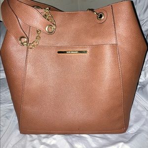 Steve Madden Big and Spacious Brown Shoulder Bag